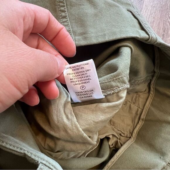 Tanya Taylor refined cargo pants women’s size 2 (missing belt) - Picture 8 of 9
